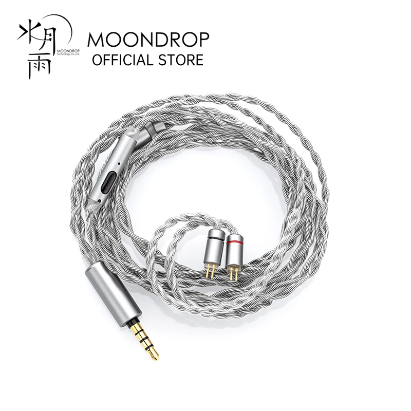 كابل ترقية الميكروفون MOONDROP MC2 3.5 مم 0.78
