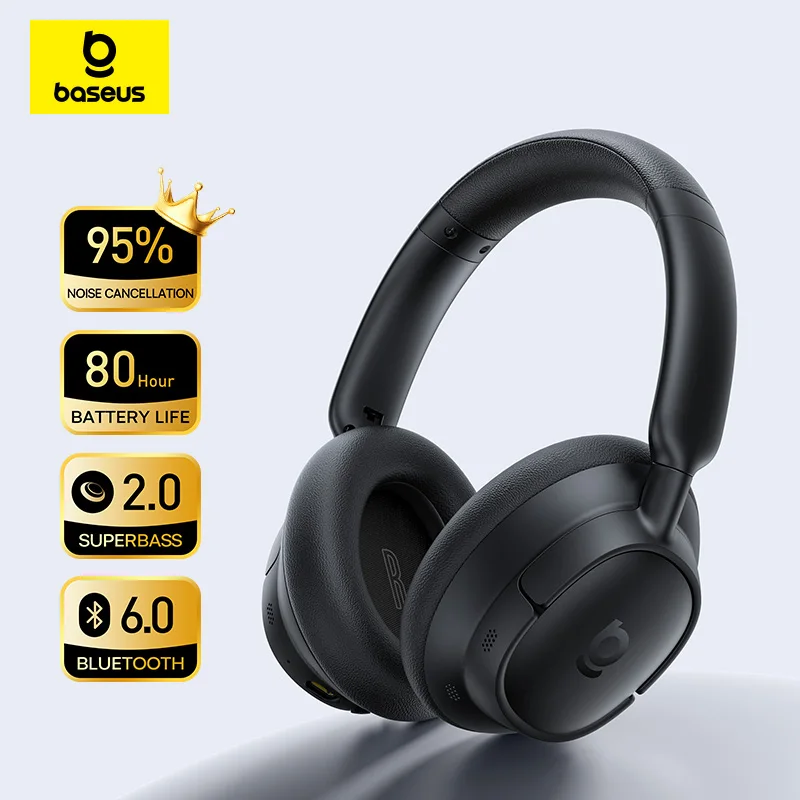 سماعات رأس لاسلكية Baseus Bass BH1 NC Lite